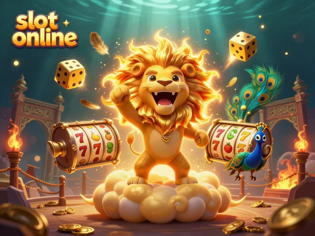 Experience thrilling gameplay in engaging slot online scenarios with golden visuals and dynamic elements.