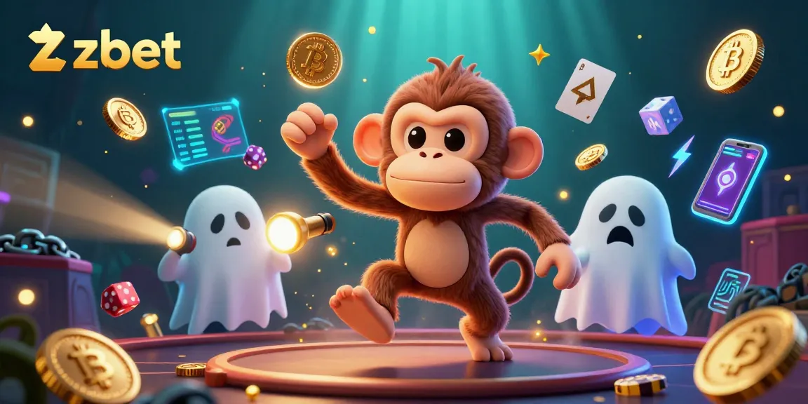 Experience zbet's vibrant casino thrills with juggled golden treasures and ghostly excitement.