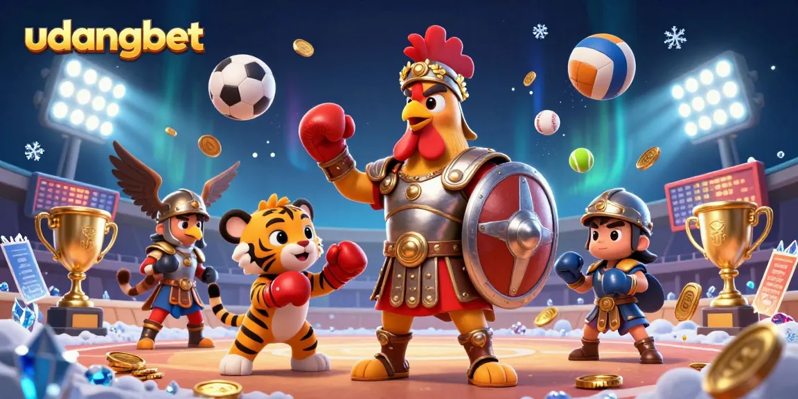 Engage in exciting bets at udangbet with dynamic sports action and rich illustrations.