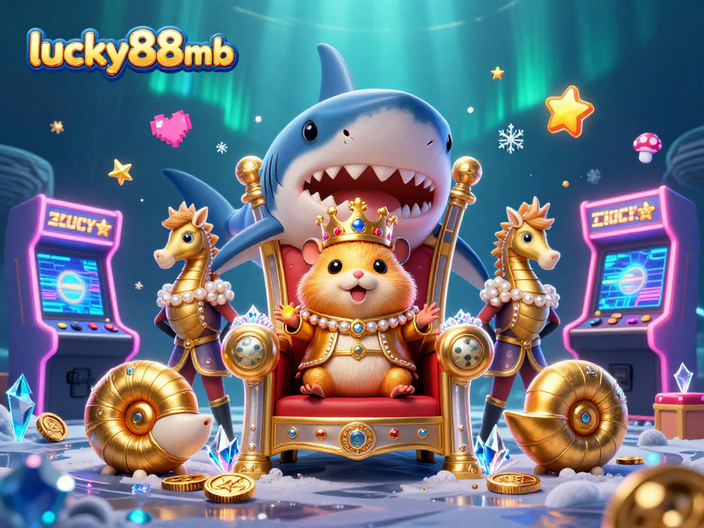 Engage in thrilling gaming action at lucky88mb with a vibrant underwater casino world featuring captivating characters.